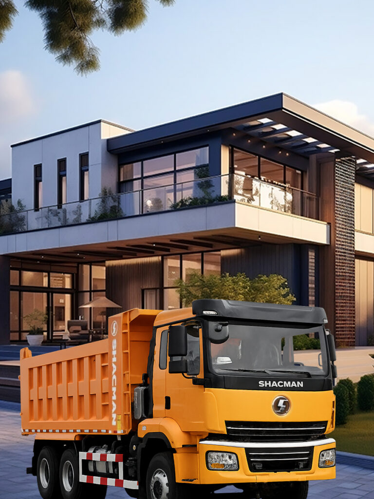 alpatlogistics apartment with shacman truck